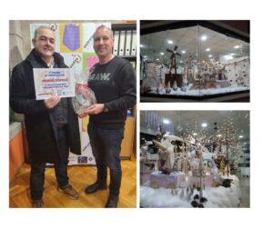 Primer premio en el concurso de Escaparates de Nadal 2023